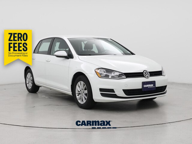 White 2016 Volkswagen Golf TSI S 4-Door FWD Hatchback Front-Wheel Drive Automatic