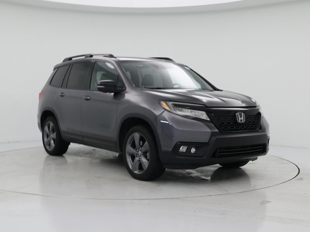 Gray 2019 Honda Passport Touring AWD SUV / Crossover All-Wheel Drive Automatic