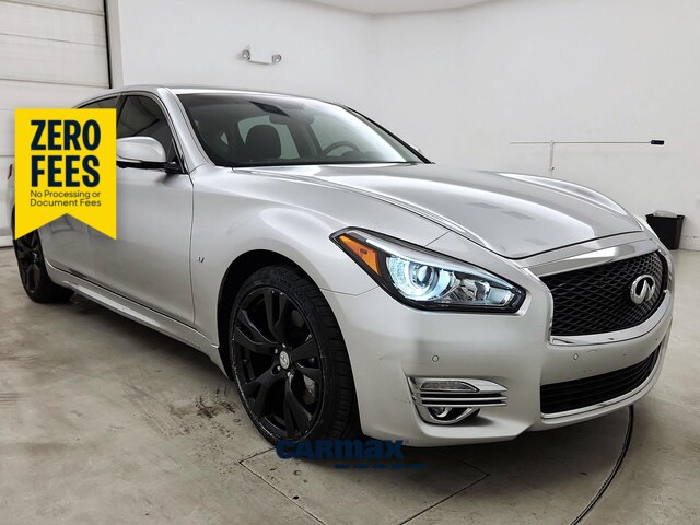 Silver 2019 INFINITI Q70L Sedan Rear-Wheel Drive Automatic