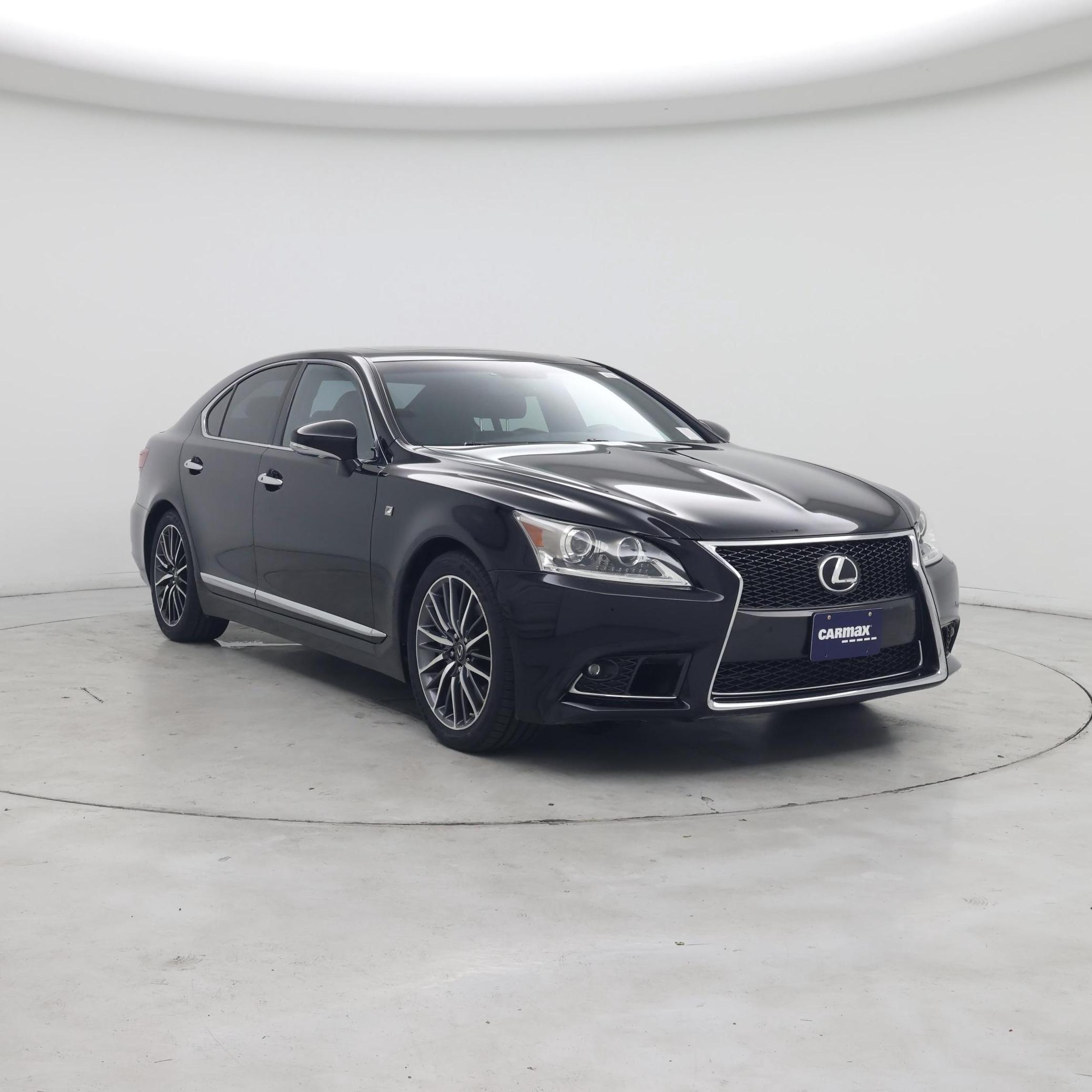 Black 2016 Lexus LS Sedan Rear-Wheel Drive Automatic