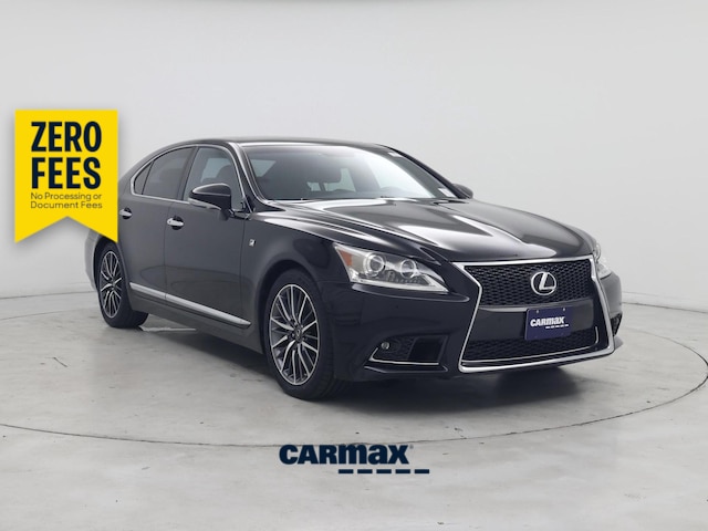 Black 2016 Lexus LS Sedan Rear-Wheel Drive Automatic