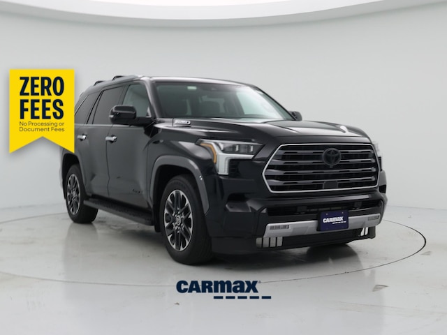 Black 2024 Toyota Sequoia Limited 4WD SUV / Crossover Four-Wheel Drive Automatic