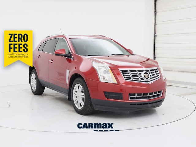 Red 2016 Cadillac SRX SUV / Crossover Front-Wheel Drive Automatic