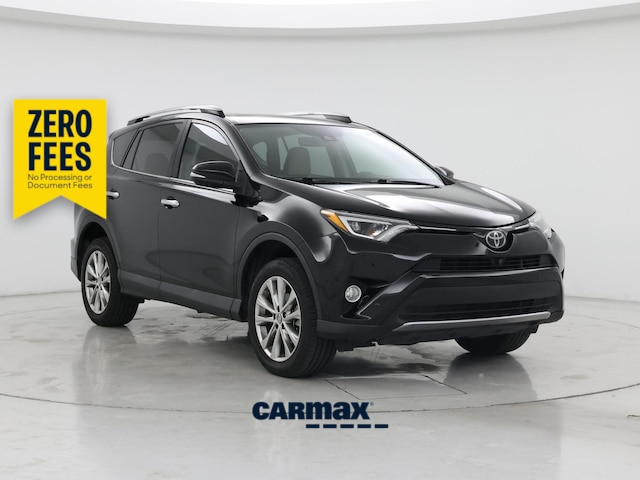 Black 2017 Toyota RAV4 Limited SUV / Crossover Front-Wheel Drive Automatic