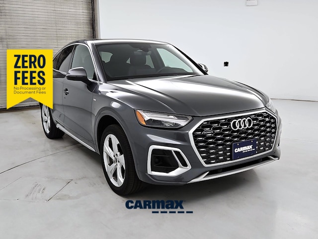 Gray 2021 Audi Q5 Sportback quattro Premium Plus 45 TFSI AWD Sedan All-Wheel Drive Automatic