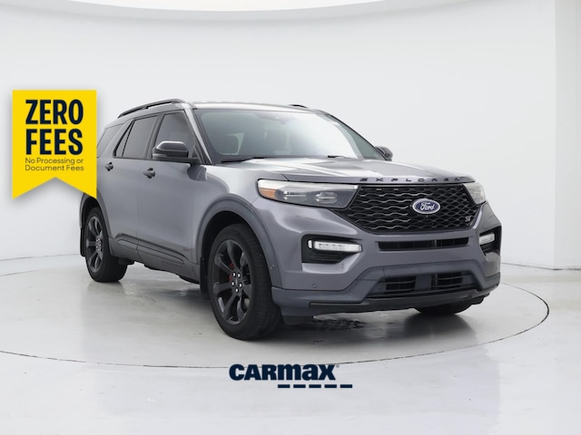 Gray 2021 Ford Explorer SUV / Crossover All-Wheel Drive Automatic
