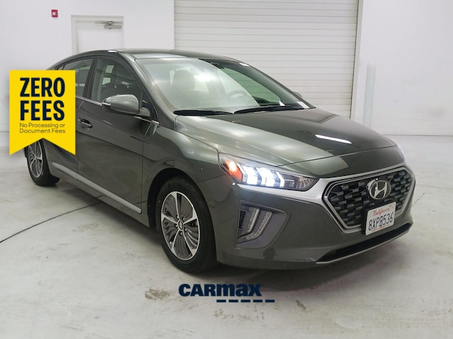 Gray 2021 Hyundai Ioniq Hybrid Plug-In SEL FWD Hatchback Front-Wheel Drive Automatic