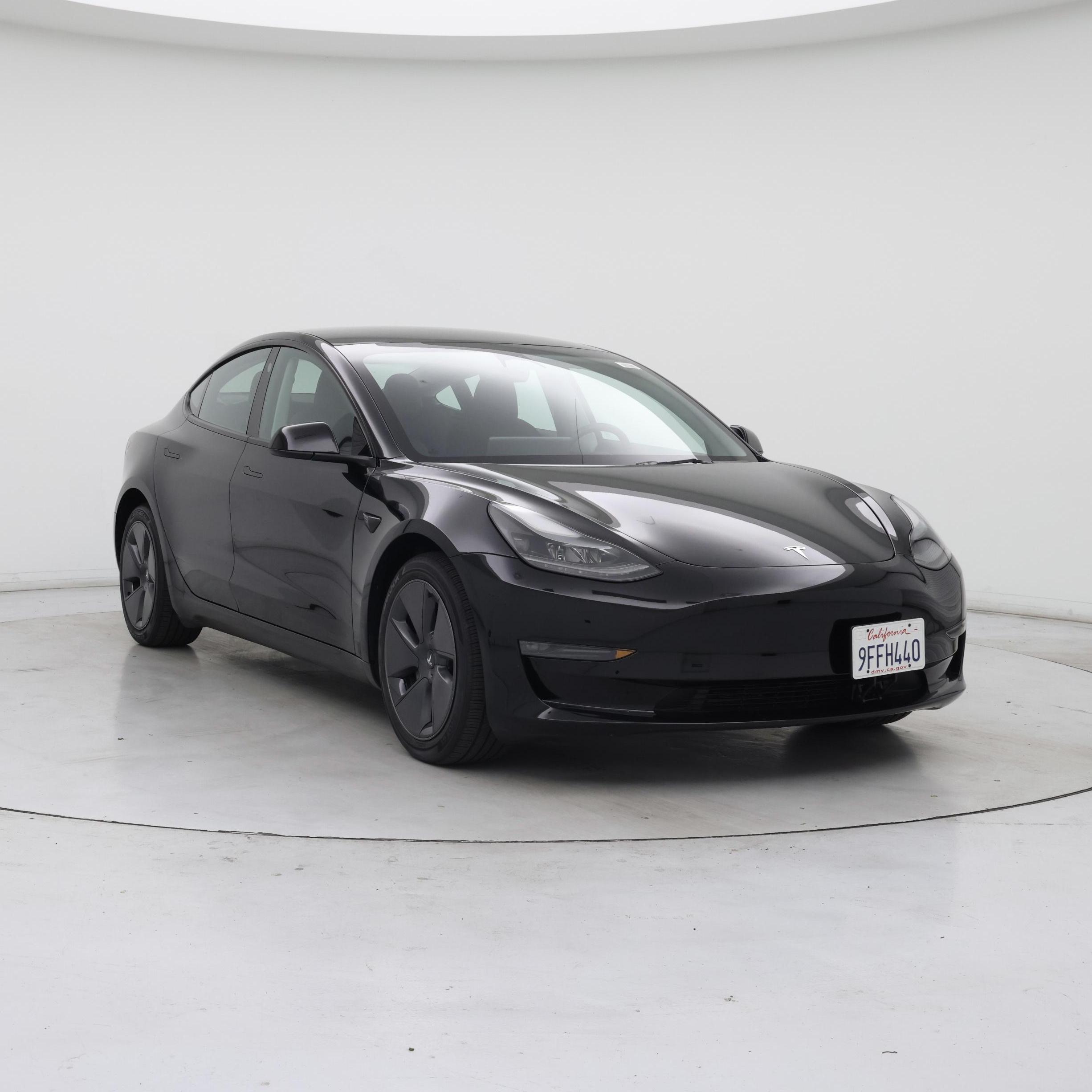 Black 2023 Tesla Model 3 Long Range AWD Sedan All-Wheel Drive Automatic