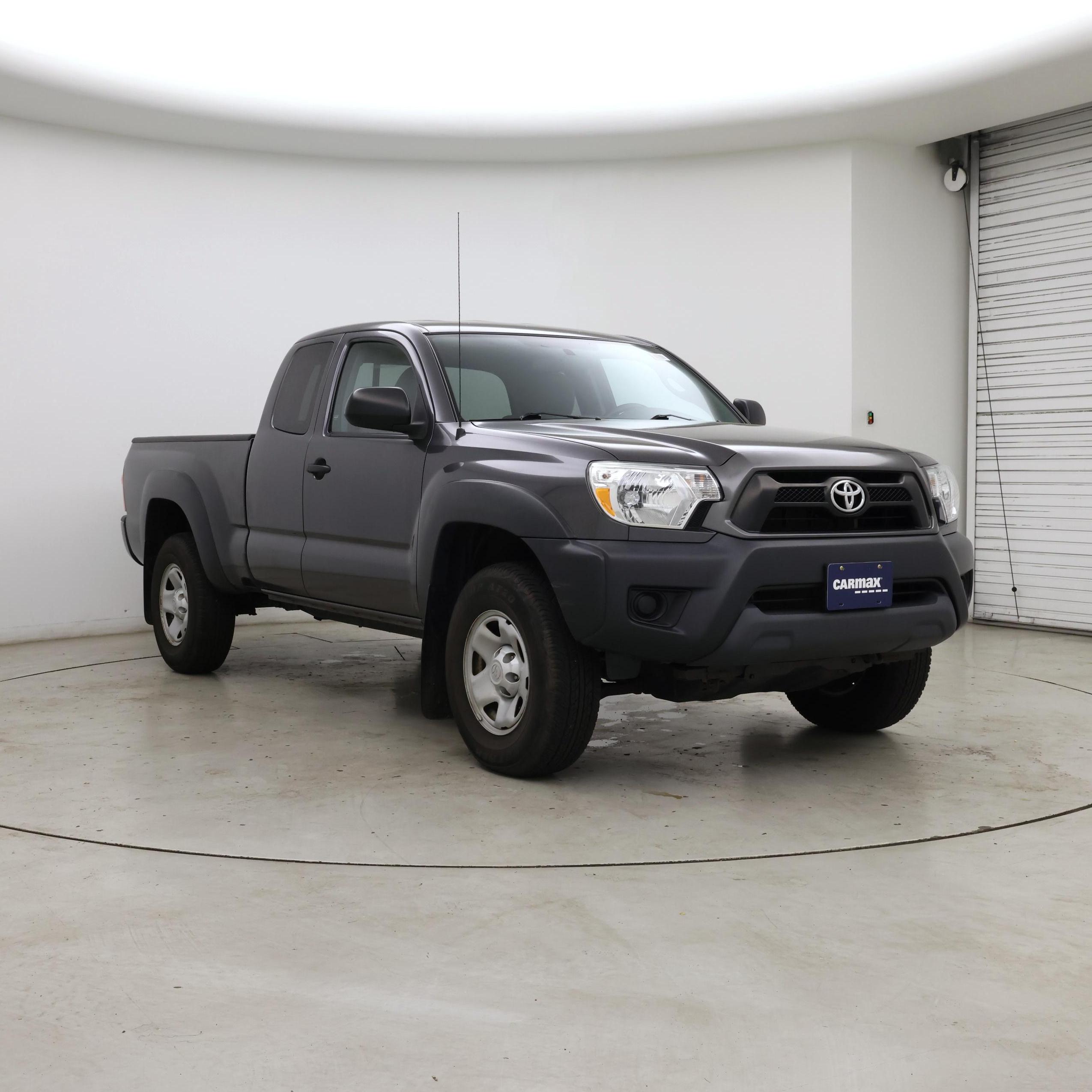 Gray 2015 Toyota Tacoma Pickup Truck  Manual