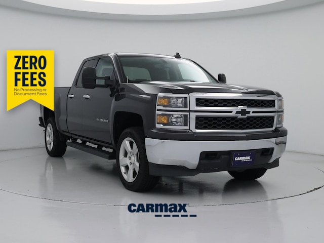 Gray 2015 Chevrolet Silverado 1500 Pickup Truck Four-Wheel Drive Automatic