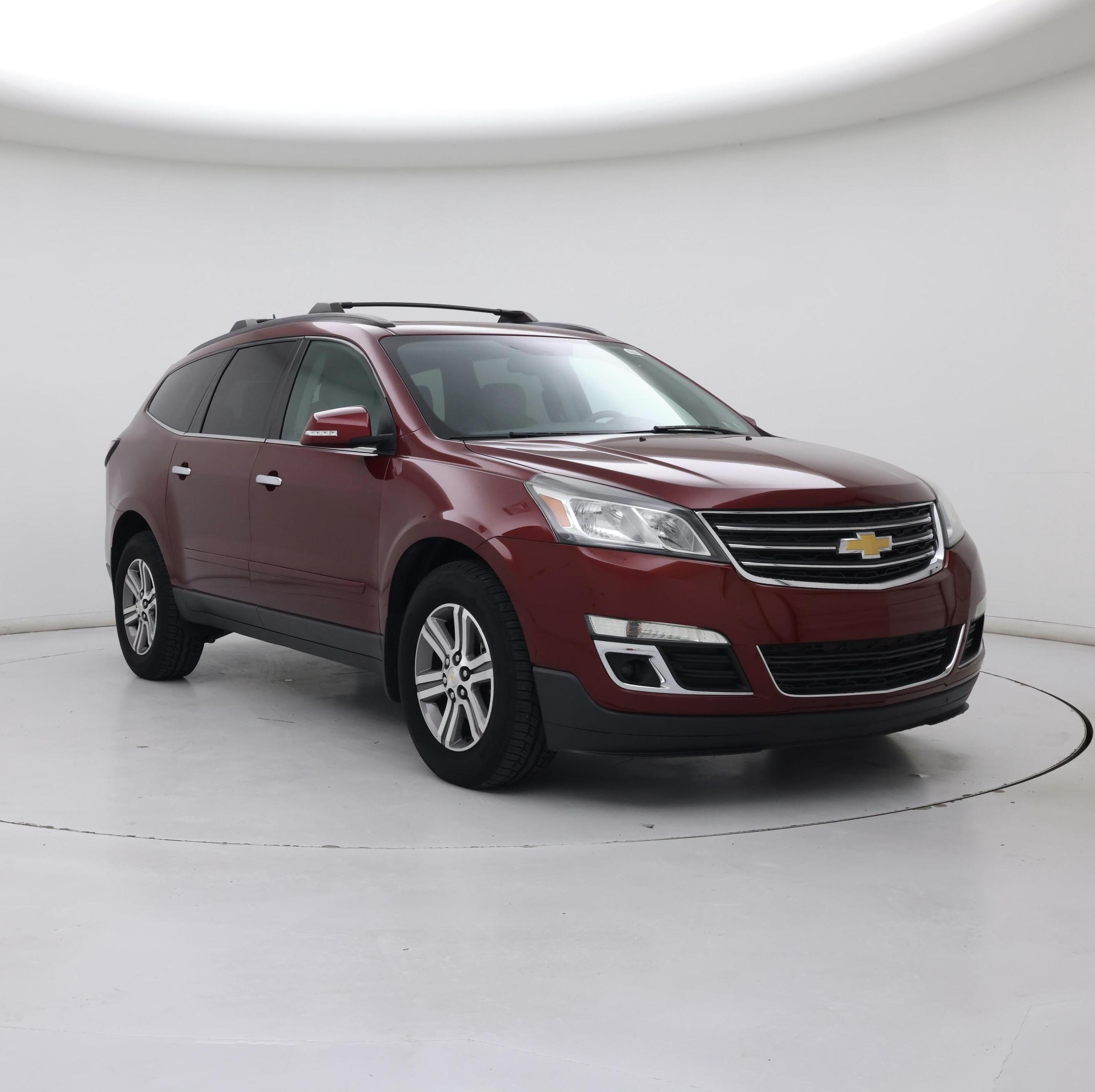 Red 2017 Chevrolet Traverse SUV / Crossover All-Wheel Drive Automatic