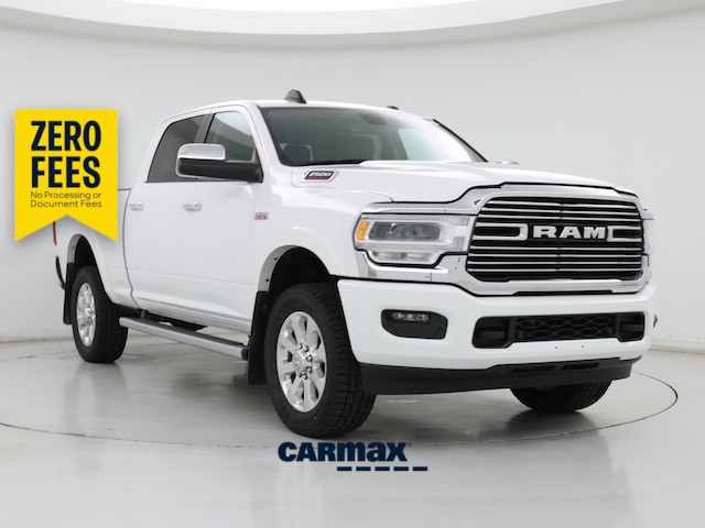 White 2022 RAM 2500 Laramie Crew Cab 4WD Pickup Truck Four-Wheel Drive Automatic