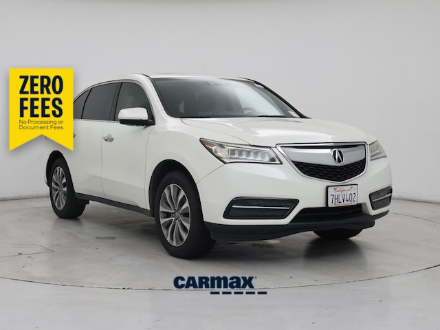 White 2015 Acura MDX SUV / Crossover Automatic