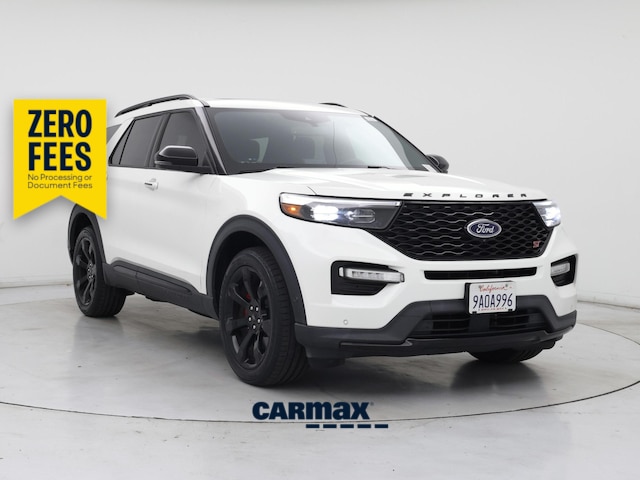 White 2022 Ford Explorer ST AWD SUV / Crossover All-Wheel Drive Automatic