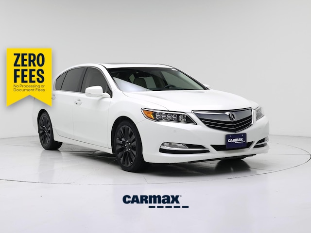 White 2017 Acura RLX FWD with Advance Package Sedan Front-Wheel Drive Automatic