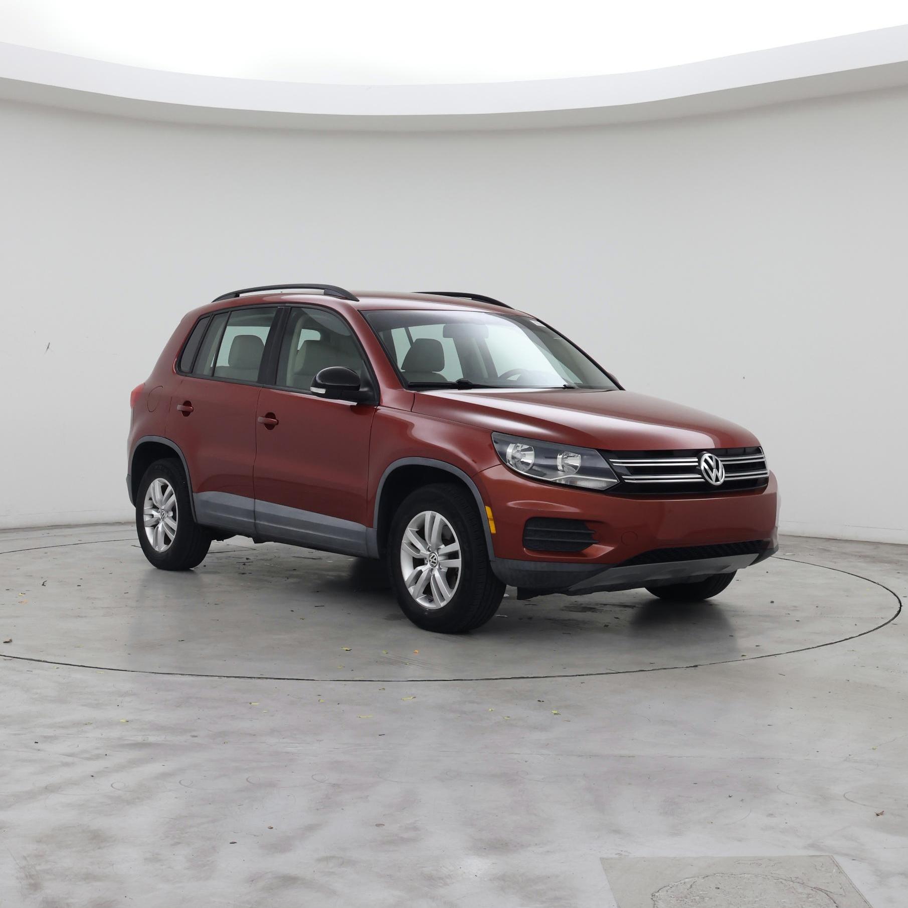 Red 2016 Volkswagen Tiguan SUV / Crossover Front-Wheel Drive Automatic