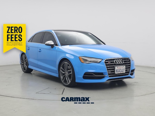 Blue 2015 Audi S3 Sedan All-Wheel Drive Automatic
