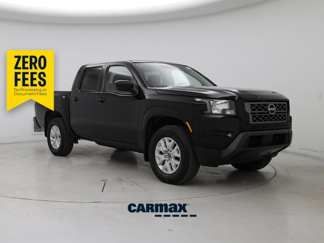 Black 2023 Nissan Frontier Pickup Truck Four-Wheel Drive Automatic