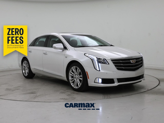 White 2018 Cadillac XTS Luxury FWD Sedan Front-Wheel Drive Automatic