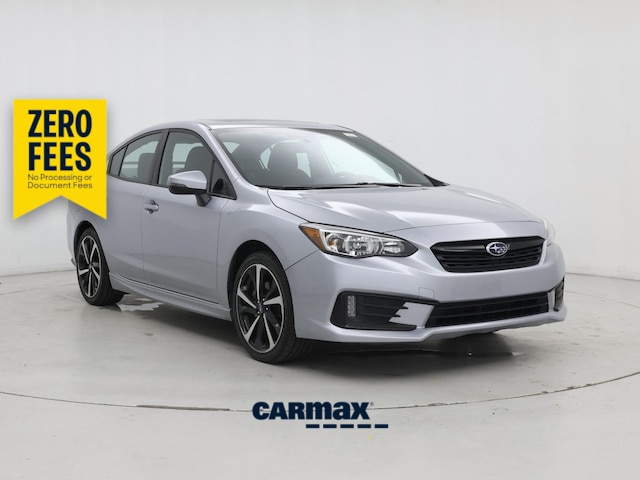 Silver 2020 Subaru Impreza Sedan All-Wheel Drive Automatic