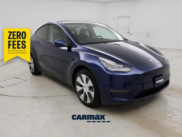 Blue 2023 Tesla Model Y Long Range AWD SUV / Crossover All-Wheel Drive Automatic