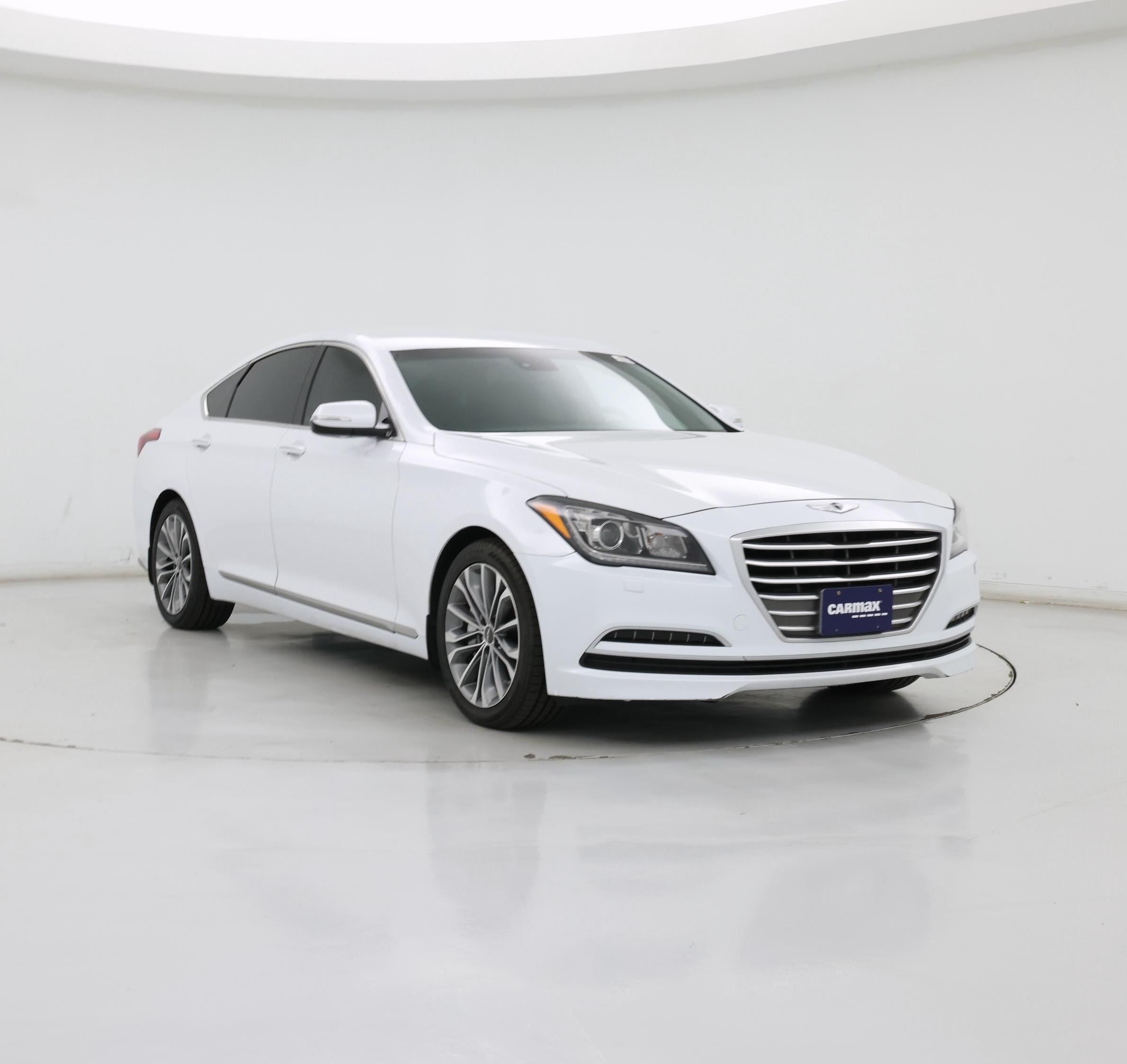 White 2016 Hyundai Genesis Sedan  Automatic