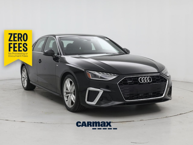 Black 2023 Audi A4 quattro Premium Plus S Line 45 TFSI AWD Sedan All-Wheel Drive Automatic