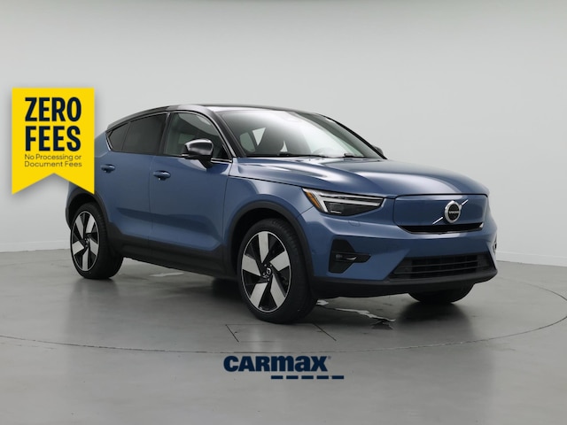 Blue 2022 Volvo C40 Recharge SUV / Crossover Automatic