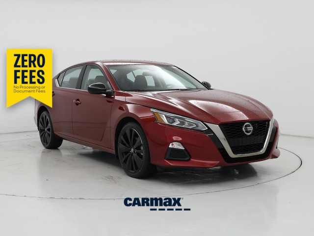 Red 2022 Nissan Altima 2.5 SR AWD Sedan All-Wheel Drive Automatic