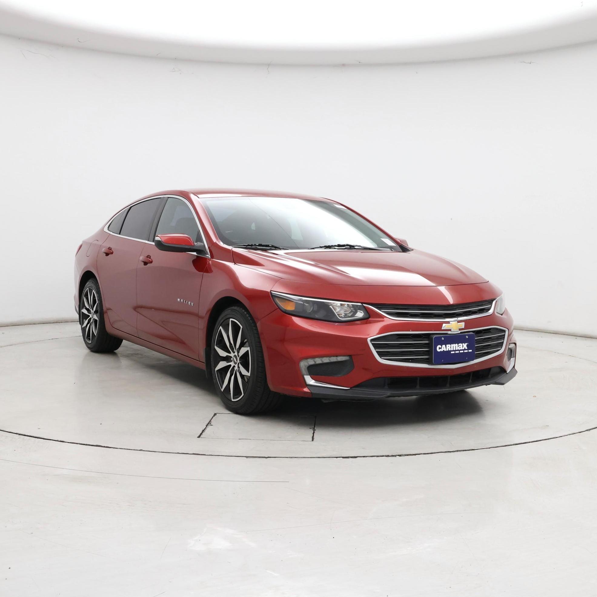 Red 2016 Chevrolet Malibu 1LT FWD Sedan Front-Wheel Drive Automatic