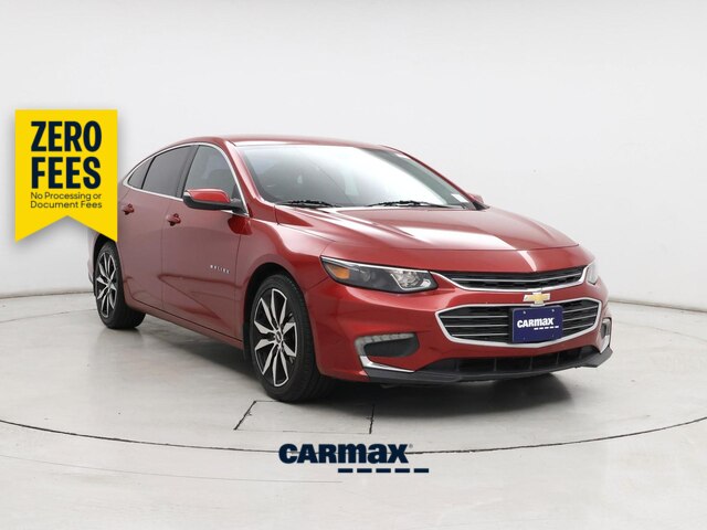 Red 2016 Chevrolet Malibu 1LT FWD Sedan Front-Wheel Drive Automatic