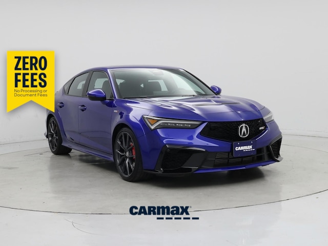 Blue 2024 Acura Integra Sedan Front-Wheel Drive Manual