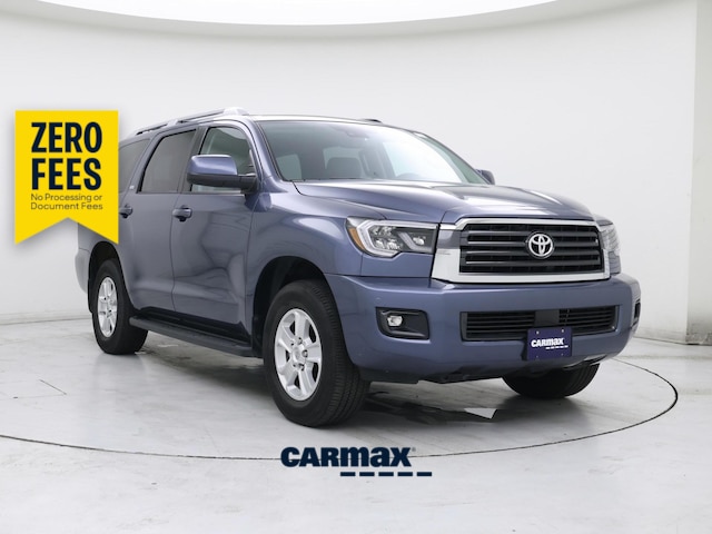 Blue 2019 Toyota Sequoia SR5 4WD SUV / Crossover Four-Wheel Drive Automatic