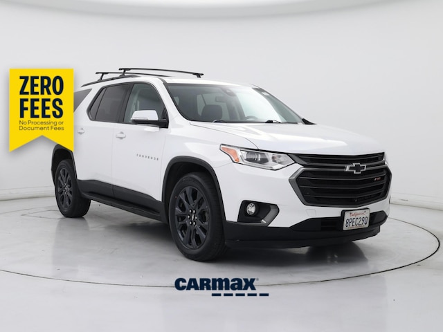 White 2020 Chevrolet Traverse SUV / Crossover Front-Wheel Drive Automatic
