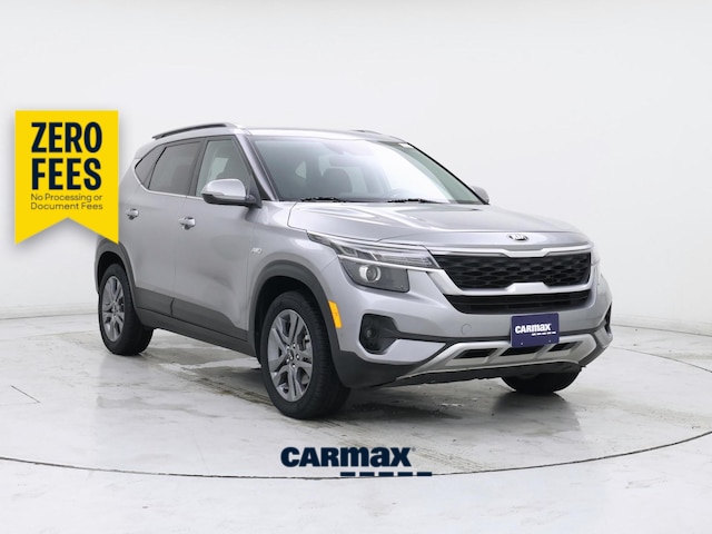 Silver 2021 Kia Seltos SUV / Crossover All-Wheel Drive Automatic
