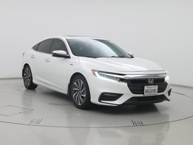 White 2020 Honda Insight Touring Sedan FWD Sedan Front-Wheel Drive Automatic