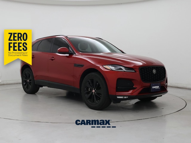 Red 2022 Jaguar F-PACE SUV / Crossover All-Wheel Drive Automatic