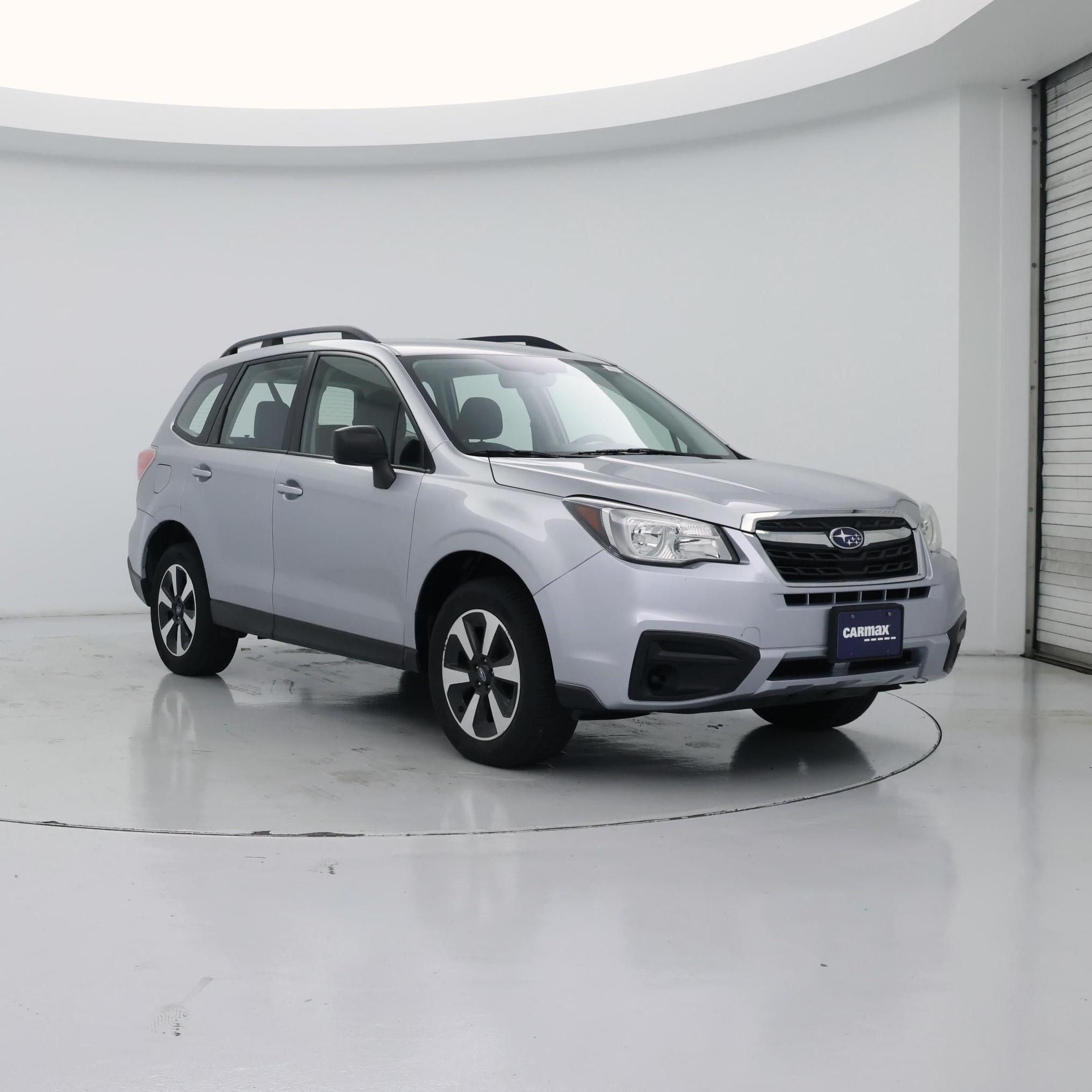Silver 2018 Subaru Forester SUV / Crossover All-Wheel Drive Automatic