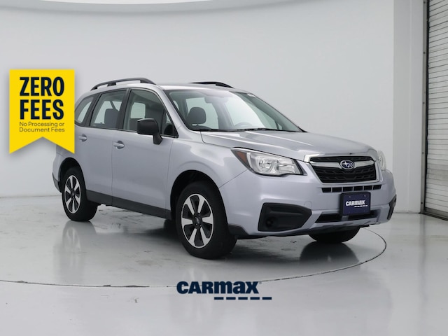 Silver 2018 Subaru Forester SUV / Crossover All-Wheel Drive Automatic