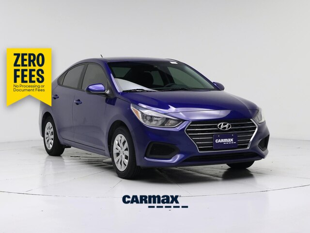 Blue 2022 Hyundai Accent Sedan Front-Wheel Drive Automatic