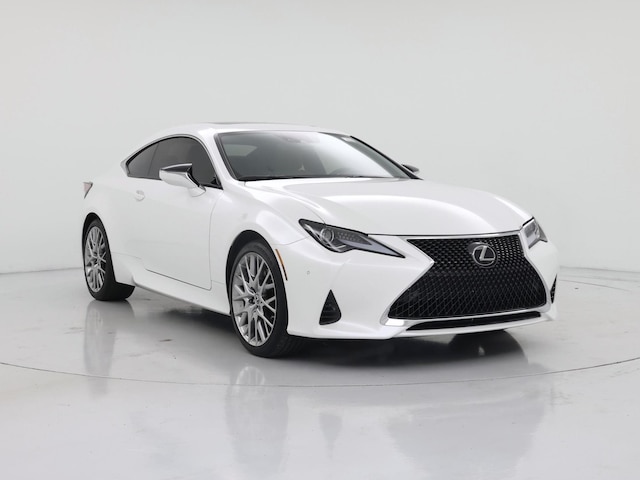 White 2021 Lexus RC 350 RWD Coupe Rear-Wheel Drive Automatic