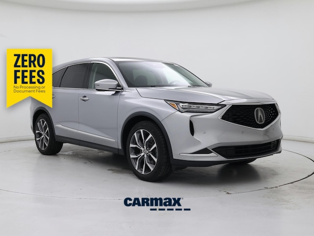Silver 2022 Acura MDX SH-AWD with Technology Package SUV / Crossover All-Wheel Drive Automatic