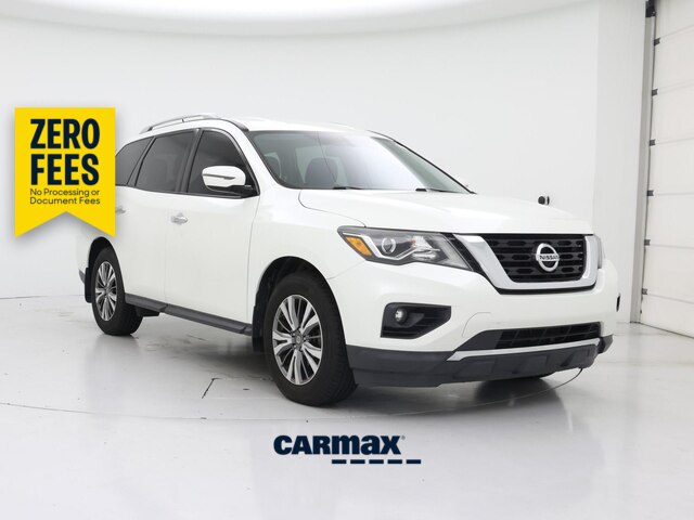 White 2018 Nissan Pathfinder SUV / Crossover Front-Wheel Drive Automatic