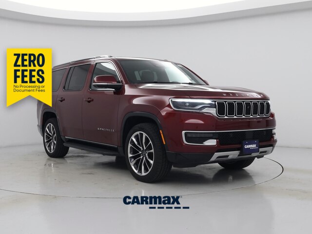 Red (Burgundy) 2022 Jeep Wagoneer SUV / Crossover Four-Wheel Drive Automatic