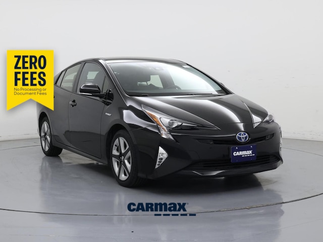 Black 2016 Toyota Prius Hatchback Front-Wheel Drive Automatic