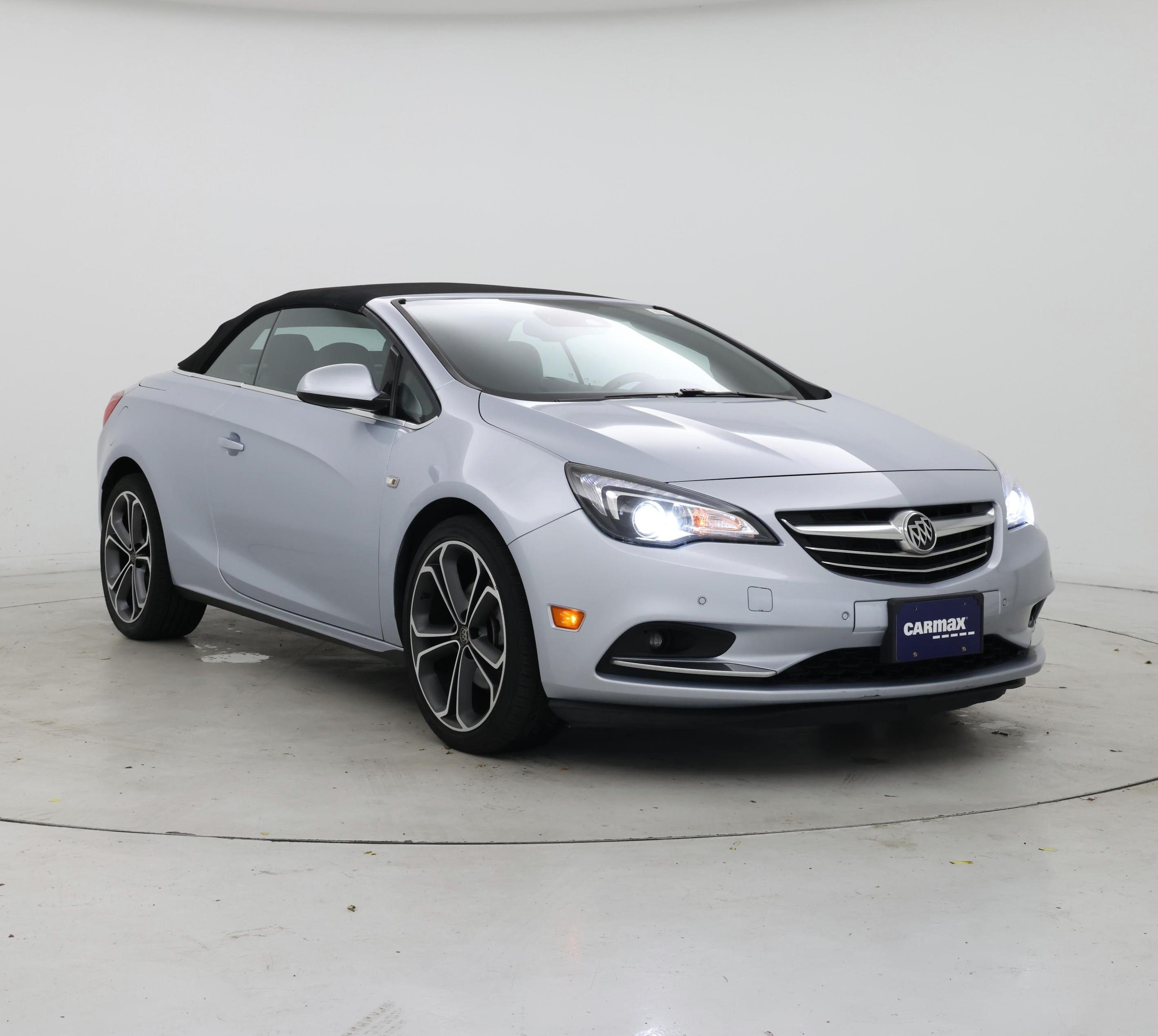 Silver 2016 Buick Cascada Convertible Front-Wheel Drive Automatic