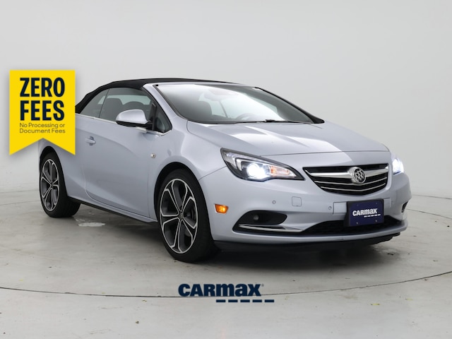 Silver 2016 Buick Cascada Convertible Front-Wheel Drive Automatic