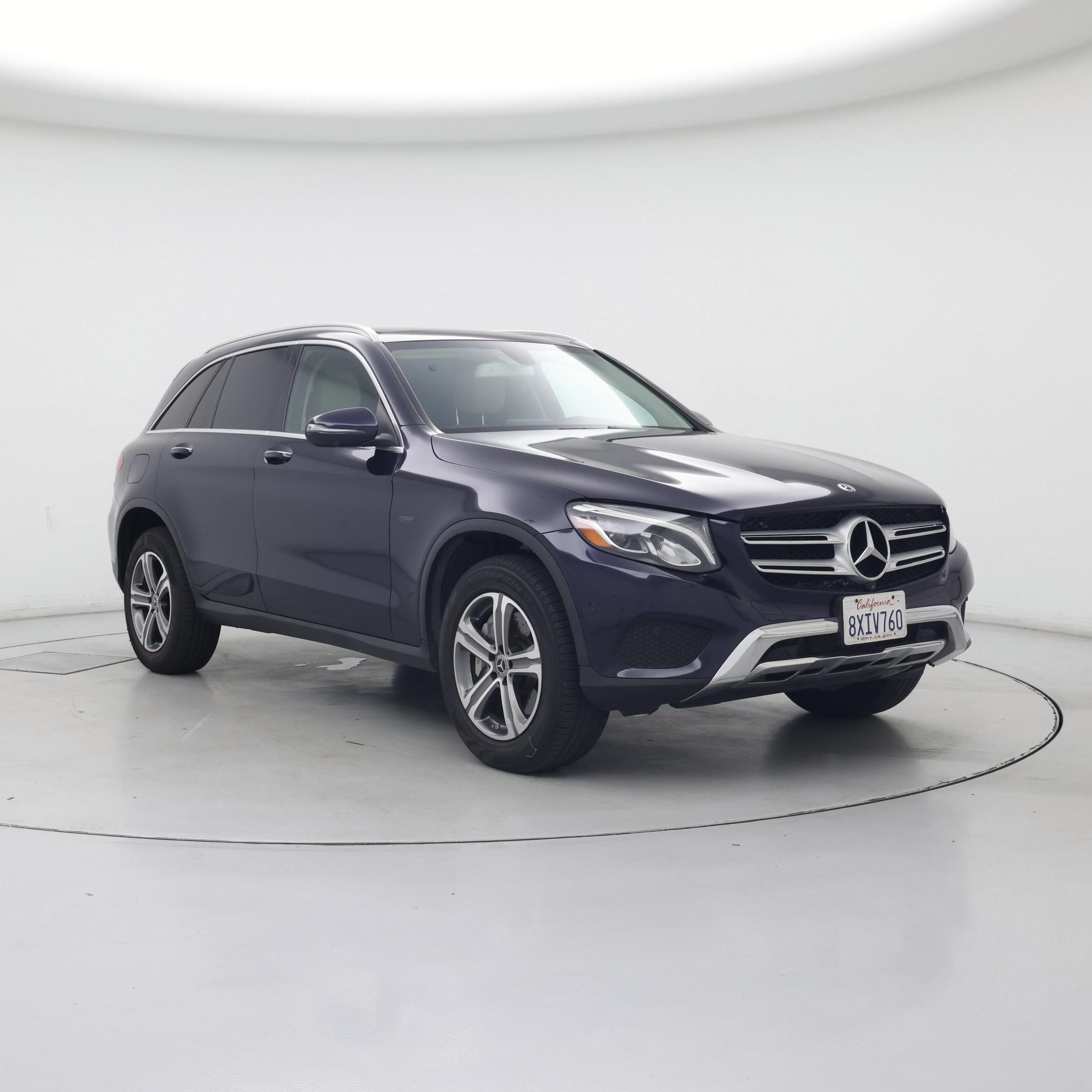 Blue 2018 Mercedes-Benz GLC 350e 4MATIC SUV / Crossover All-Wheel Drive Automatic