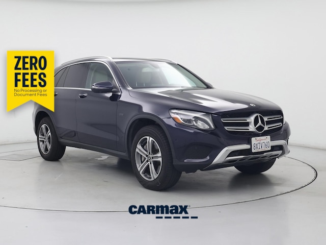Blue 2018 Mercedes-Benz GLC 350e 4MATIC SUV / Crossover All-Wheel Drive Automatic