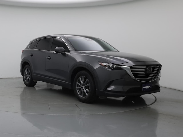Gray 2021 Mazda CX-9 Sport FWD SUV / Crossover Front-Wheel Drive Automatic